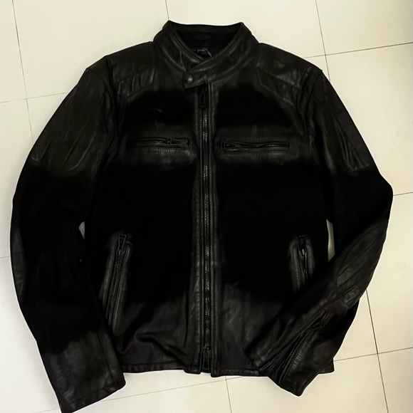 Belstaff Other - Belstaff leather motorcycle-style jacket